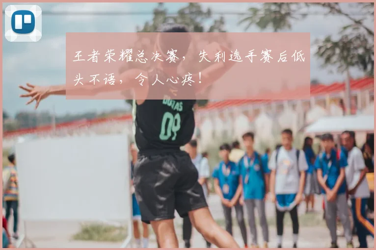 王者荣耀总决赛，失利选手赛后低头不语，令人心疼！