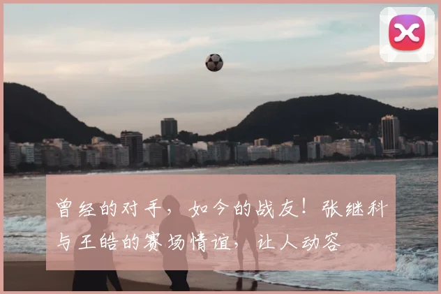 曾经的对手，如今的战友！张继科与王皓的赛场情谊，让人动容