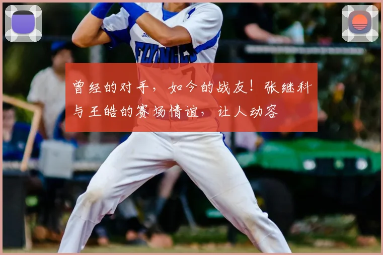曾经的对手，如今的战友！张继科与王皓的赛场情谊，让人动容